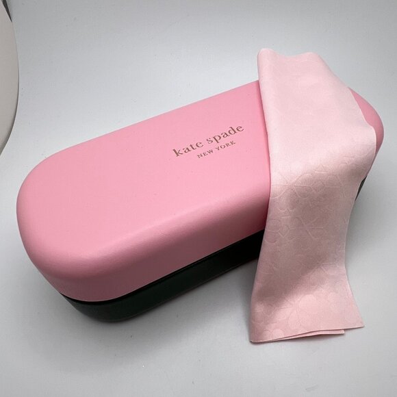 kate spade Accessories - Kate Spade Pink & Green Eyeglasses Case